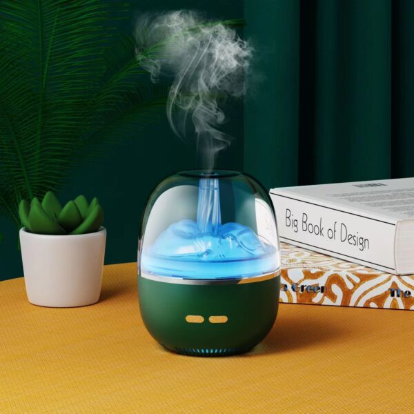 Ultrasonic Essential Oil Humidifier with Colorful Light and Heavy Mist