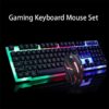 GTX300 Glowing Gaming Keyboard and Mouse Set