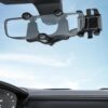 360° Rearview Mirror Phone Holder for All Cars and Phones