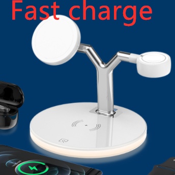 1616504761754.jpg 3 in 1 Magnetic Wireless Charger 15W Fast Charging Compatible with Apple