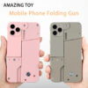 Folding Soft Bullet Toy Gun with Shell Ejection and Phone Case