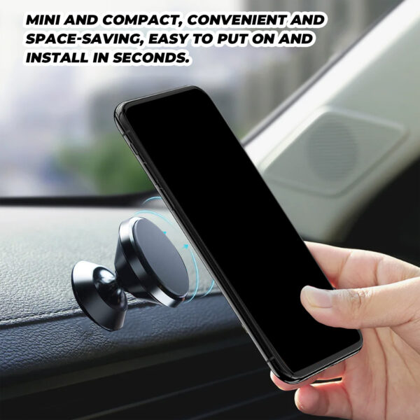 Rayhong Magnetic Folding Phone Stand for Car Dashboard Navigation