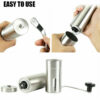 1a5cadb4-c07a-49a7-80bc-1a65ca7dae97.jpg Hand Crank Stainless Steel Burr Grinder for Coffee and Pepper