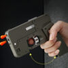 Folding Soft Bullet Toy Gun with Shell Ejection and Phone Case