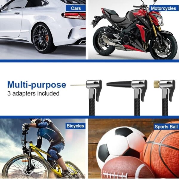 Portable 150PSI Cordless Air Compressor with LED Display