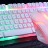 GTX300 Glowing Gaming Keyboard and Mouse Set