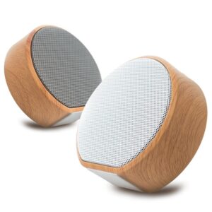 Mini Wooden Bluetooth Speaker Portable with AUX and TF Support