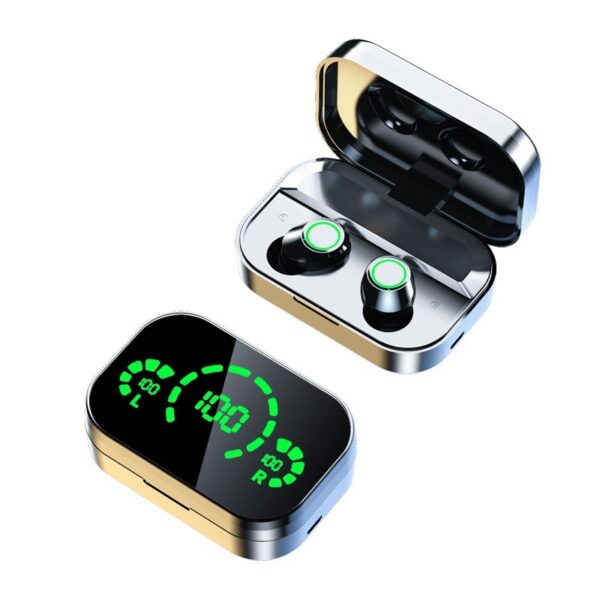 YD03 TWS Wireless Earbuds with Display and Breathing Light