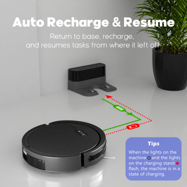 418953dc-eec4-46ca-900c-3d4338d3383e.jpg 3-in-1 Robot Vacuum and Mop with 5000Pa Suction and Self-Charging