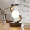 Rotating Moon Desk Lamp with Wireless Charging and Sensor Control