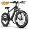 26x4 Fat Tire Electric Mountain Bike 1000W 48V for Adults