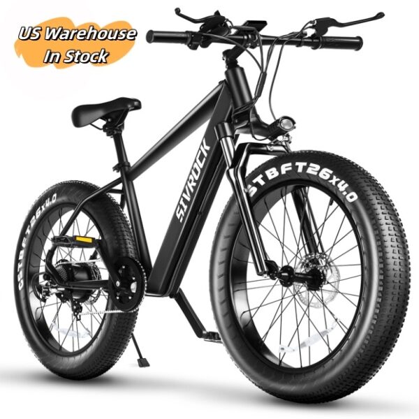 26x4 Fat Tire Electric Mountain Bike 1000W 48V for Adults