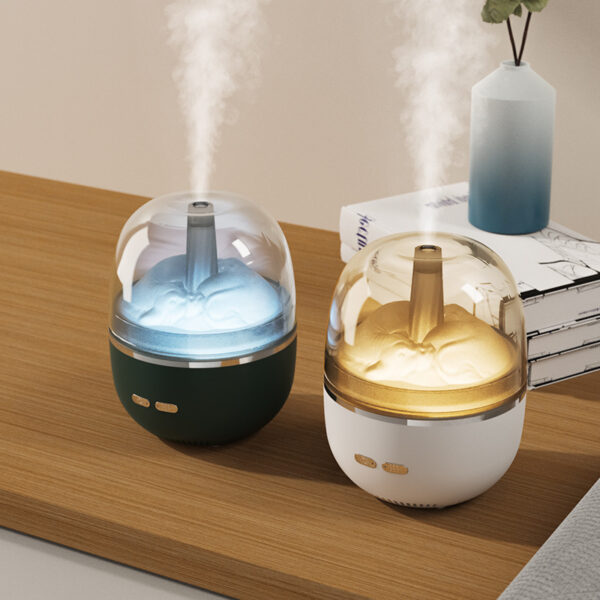 Ultrasonic Essential Oil Humidifier with Colorful Light and Heavy Mist