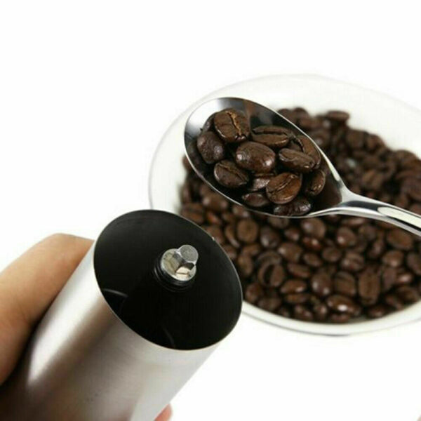 8776c850-b2b8-4f79-908e-90c241fd0b22.jpg Hand Crank Stainless Steel Burr Grinder for Coffee and Pepper