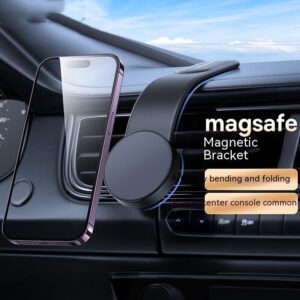 91921e88-e653-403b-8764-0ccbef58cb67_trans.jpeg Magnetic Bendable Car Phone Holder with 15W Wireless Charger
