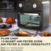 95f266c2-9277-4e7d-91f1-acaa04e2cd31.jpg 12.5 Qt Air Fryer Oven with Dual Knob Control and Presets