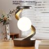 Rotating Moon Desk Lamp with Wireless Charging and Sensor Control