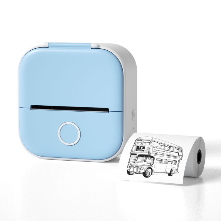 Print Anywhere with This Mini Bluetooth Label Printer