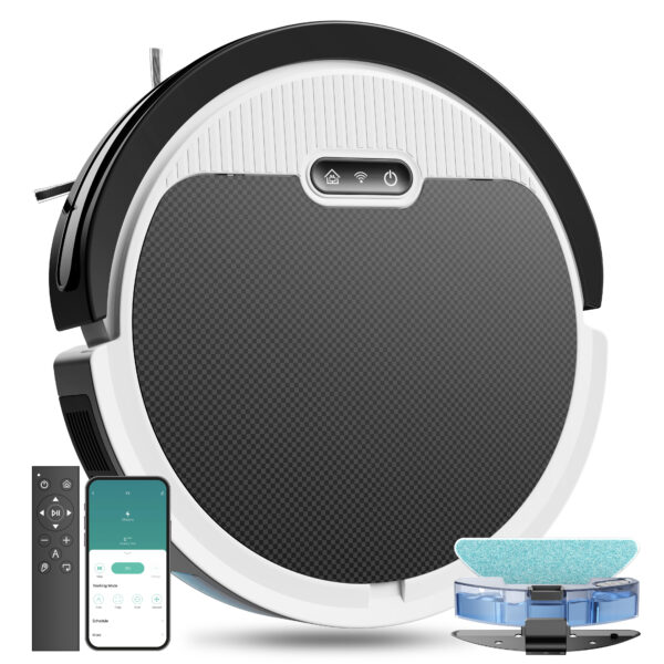 aee218ca-7da0-4e48-8862-a6f87ca0e6f3.jpg 3-in-1 Robot Vacuum and Mop with 5000Pa Suction and Self-Charging