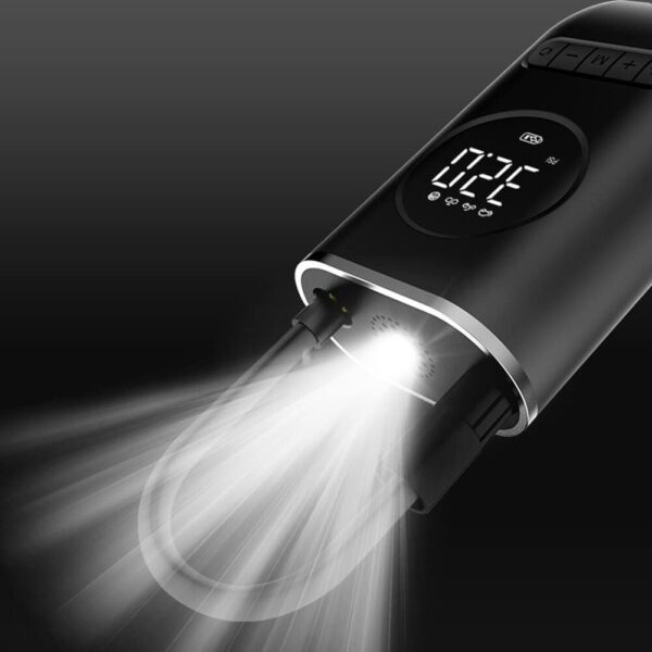 Portable 150PSI Cordless Air Compressor with LED Display