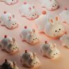 Cute Rabbit LED Night Light with Touch Sensor for Kids
