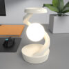Rotating Moon Desk Lamp with Wireless Charging and Sensor Control