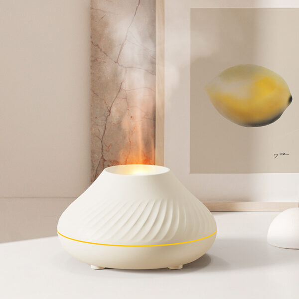 d7425fa6-8e5a-48c2-8a8d-80363da1ac90.jpg RGB Flame Aroma Diffuser 130ml with 3D Colorful Volcano Effect