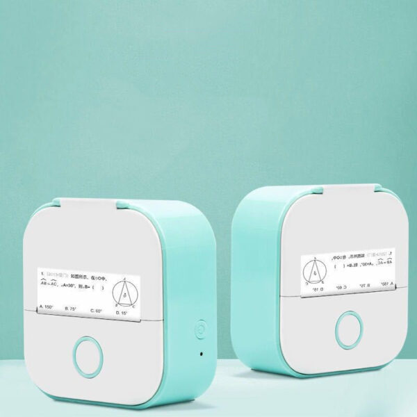 Mini Bluetooth Thermal Label Printer for Photos and Tags