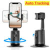 360° AI Auto Face Tracking Gimbal – Smart Phone Holder for Vlogging & Live Video