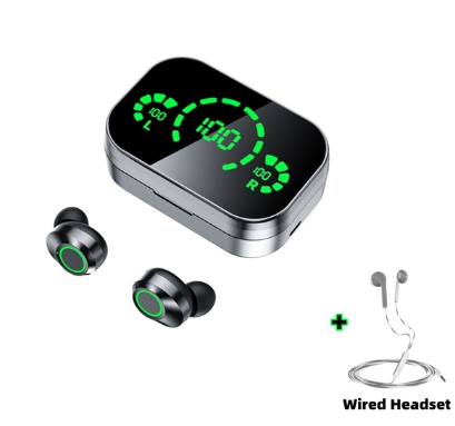 YD03 TWS Wireless Earbuds with Display and Breathing Light