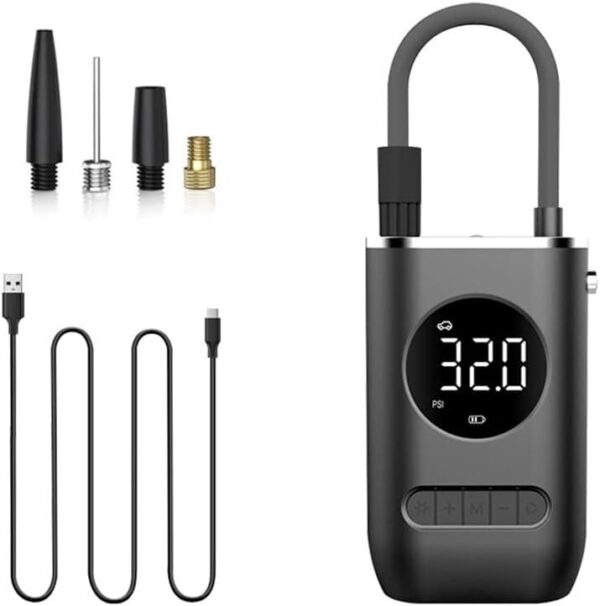 Portable 150PSI Cordless Air Compressor with LED Display