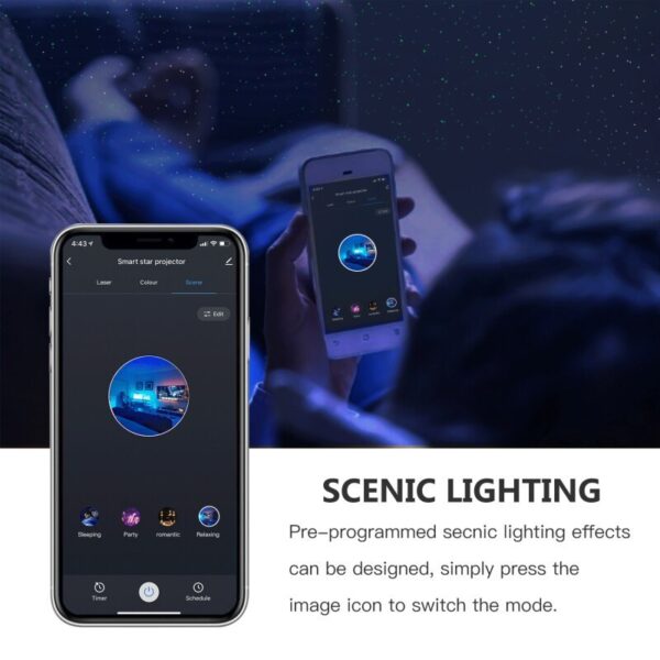 Creative Galaxy Projector Light – Perfect Decorative Gift