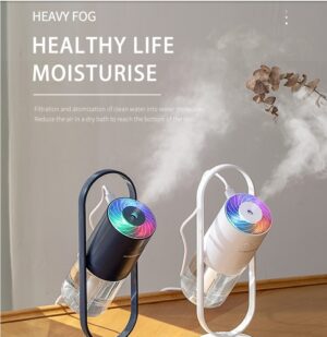 Magic Shadow USB Air Humidifier – Ultrasonic Mist Maker with Projection Night Light & Air Purifier