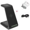 3-in-1 Wireless Fast Charging Station – Quick Charge Dock & Phone Stand