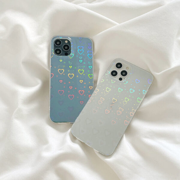2fb2c7b0-235a-42a8-85a7-b850d1efbd66.jpg Laser Colorful Love For Double-sided Coated Silicone Phone Case