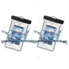 2 Packs Waterproof Phone Pouch For Drifting Diving Swimming, Underwater Dry Bag Case Cover For Phone