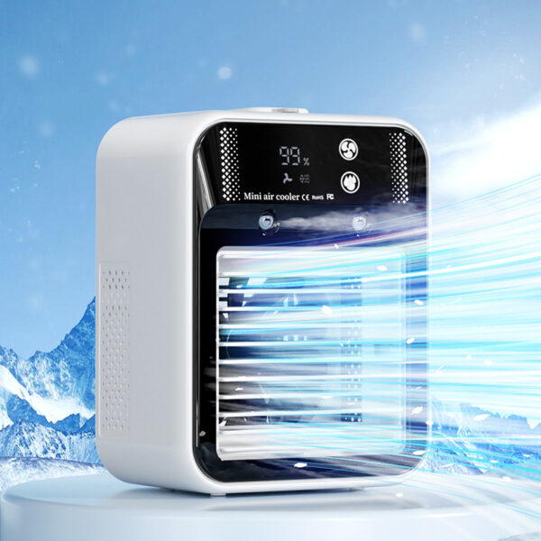 Portable Air Conditioner & Cooler Fan – Water-Cooled AC for Room, Office & Car