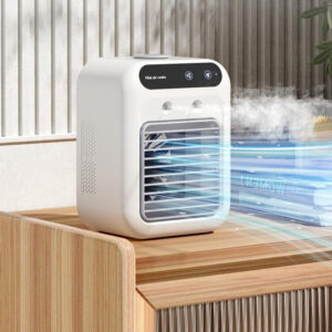 Portable Air Conditioner & Cooler Fan – Water-Cooled AC for Room, Office & Car