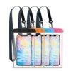 2 Packs Waterproof Phone Pouch For Drifting Diving Swimming, Underwater Dry Bag Case Cover For Phone