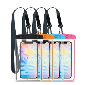 e931d30c-57d2-4e55-8c51-4e3dff937edd.jpg 2 Packs Waterproof Phone Pouch For Drifting Diving Swimming, Underwater Dry Bag Case Cover For Phone