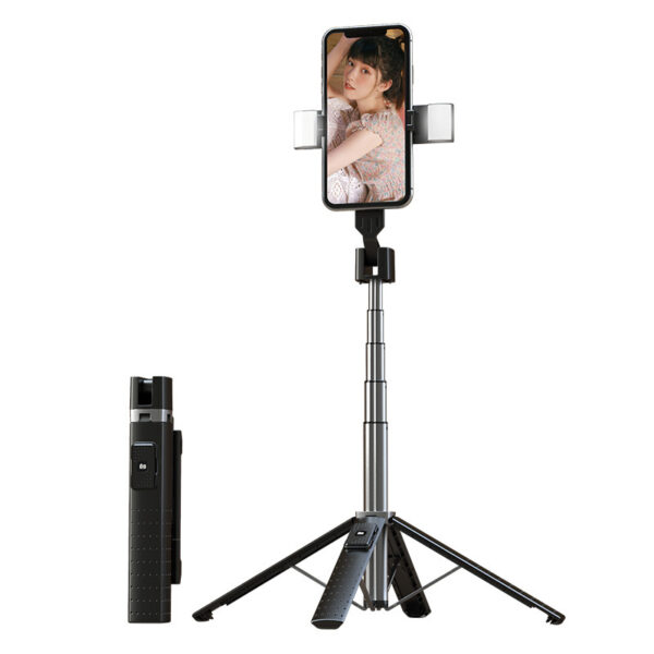 Bluetooth Selfie Stick with Tripod & Dual Fill Lights