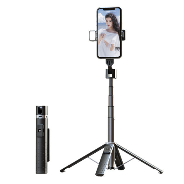 Bluetooth Selfie Stick with Tripod & Dual Fill Lights
