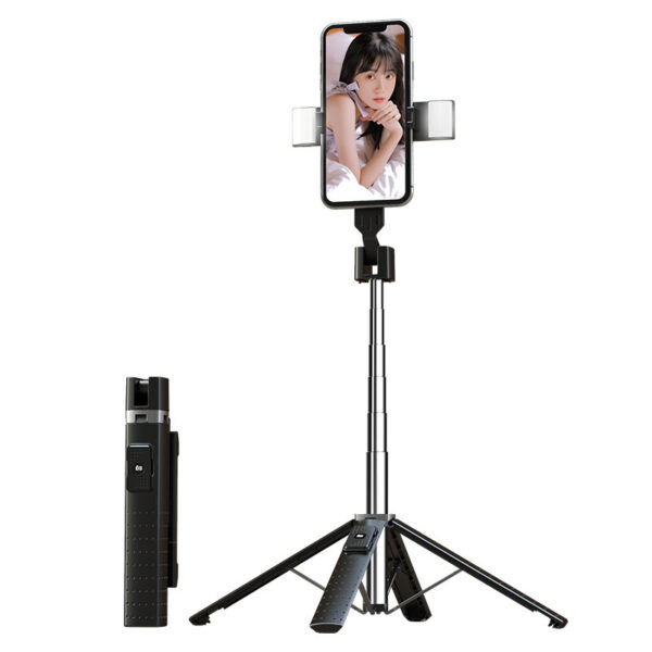 Bluetooth Selfie Stick with Tripod & Dual Fill Lights