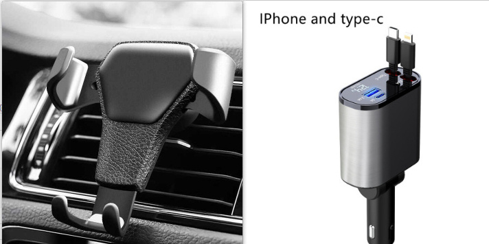 100W Metal Car Charger – USB & Type-C Fast Charging Adapter for Cars | gizmoprohaven.com