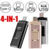 4-in-1 USB Flash Drive for iPhone & Android