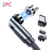 540° Magnetic Rotating Charging Cable