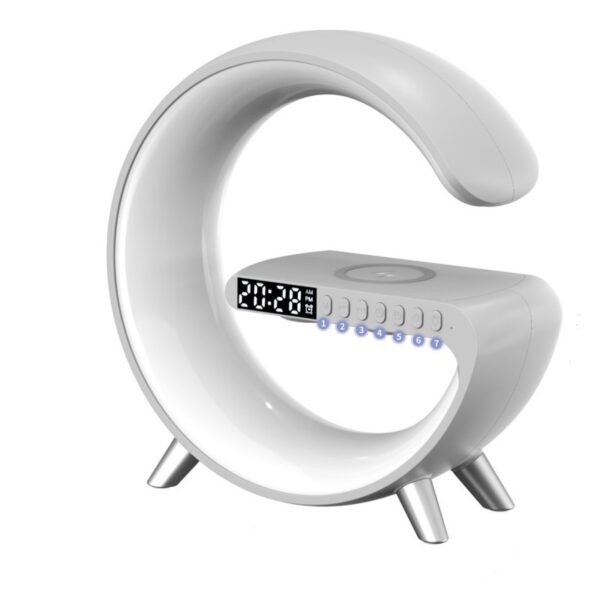G-Shaped LED Bluetooth Speaker Lamp
