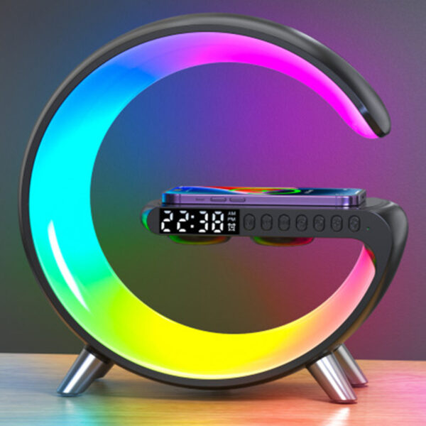 G-Shaped LED Bluetooth Speaker Lamp