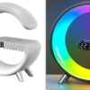 G-Shaped LED Bluetooth Speaker Lamp
