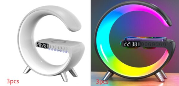 G-Shaped LED Bluetooth Speaker Lamp